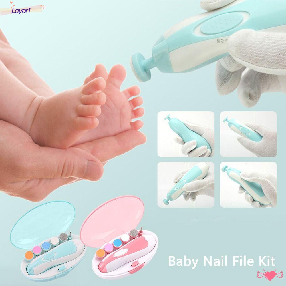 LAYOR1 Dụng Cụ Cắt Móng Tay Có Đèn LED An Toàn Cho Bé