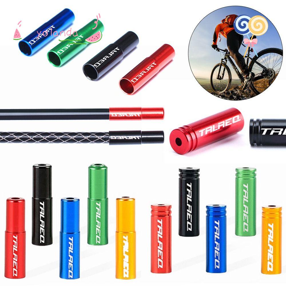 YOLA Set 10 Vỏ Bọc Chống Bụi Cho Cần Gạt Số Xe Đạp Bằng Hợp Kim Nhôm