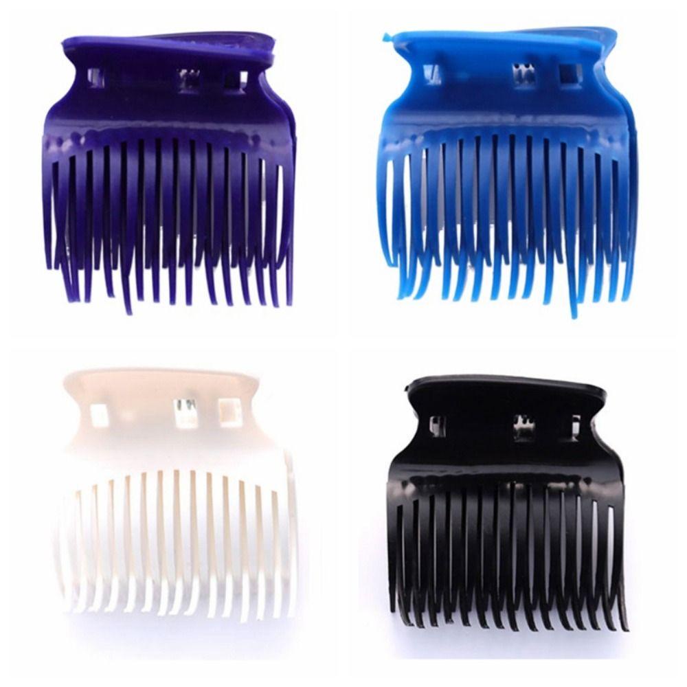 OCEANMAP Set 12 Kẹp Tóc Màu Đen / Trắng Cách Nhiệt Bền Bỉ Dành Cho Nữ