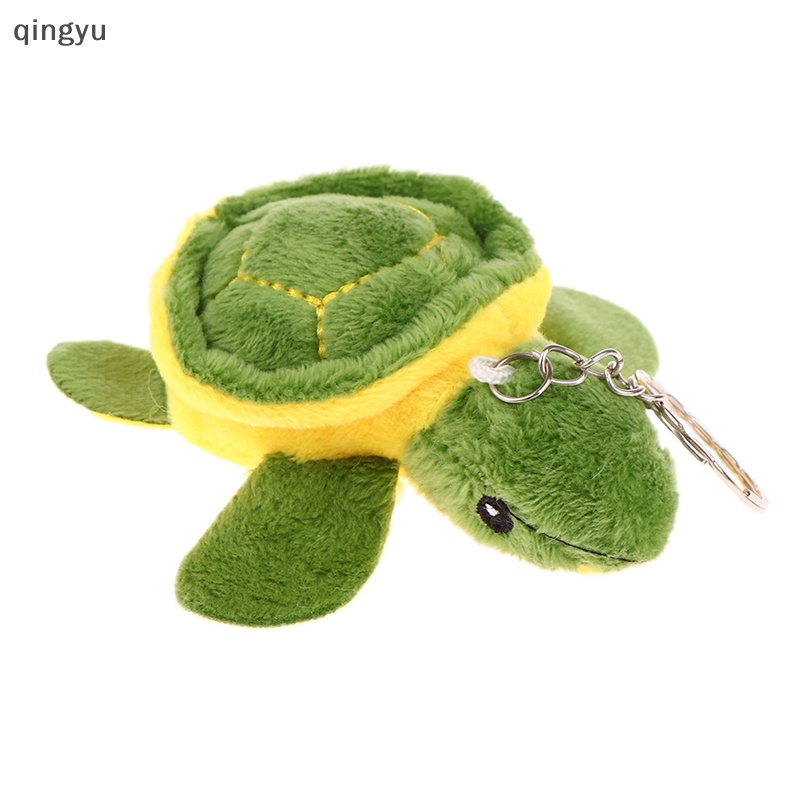 Rùa Nhồi Bông Mềm Mại 10CM Treo Móc Khóa Trang Trí Túi Xách / Quà Tặng Cho Bé