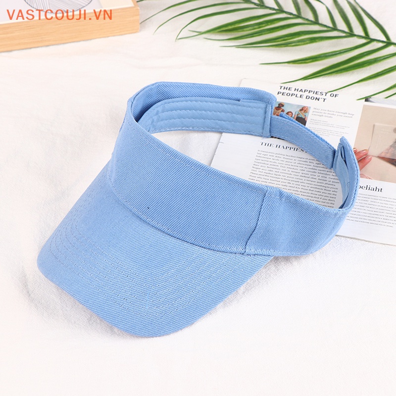 1 Mũ Lưỡi Trai Chống Nắng Chống Tia UV Màu Trơn Thiết Kế Thoáng Khí Tùy Chỉnh Thời Trang Mùa Hè Cho Nam Và Nữ