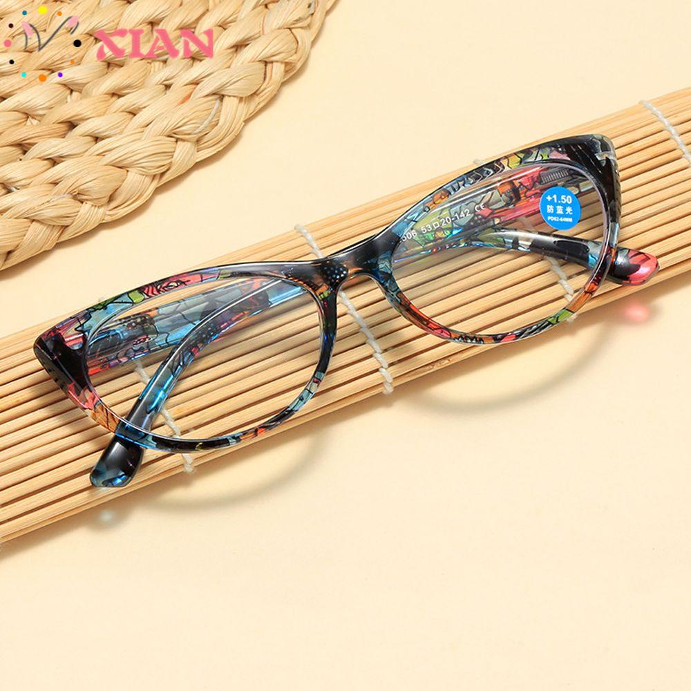 XIANTIN Kính Đọc Sách Gọng Hoa Siêu Nhẹ Thời Trang