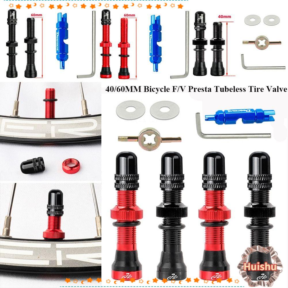 HS Set 2 Van Hợp Kim Nhôm Cho Lốp Xe SchraderA / V