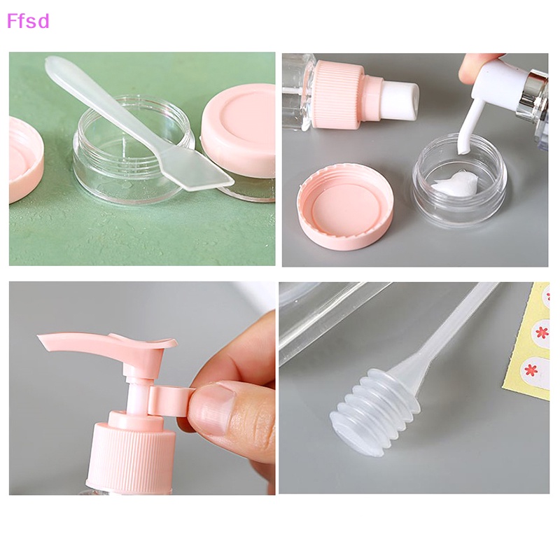 {Ffsd} Set 11 Chai Rỗng Đựng Mỹ Phẩm Dạng Lỏng Có Thể Bơm Lại * Bán Chạy