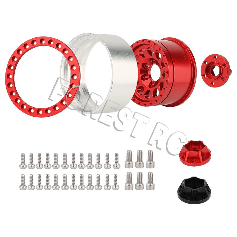 Set 4 Vành Bánh Xe 1.9 Inch Bằng Hợp Kim Nhôm Cho TRX4 TRX6 Axial SCX10 III AXI03007 GRT EX86190 Tỉ Lệ 1 / 10
