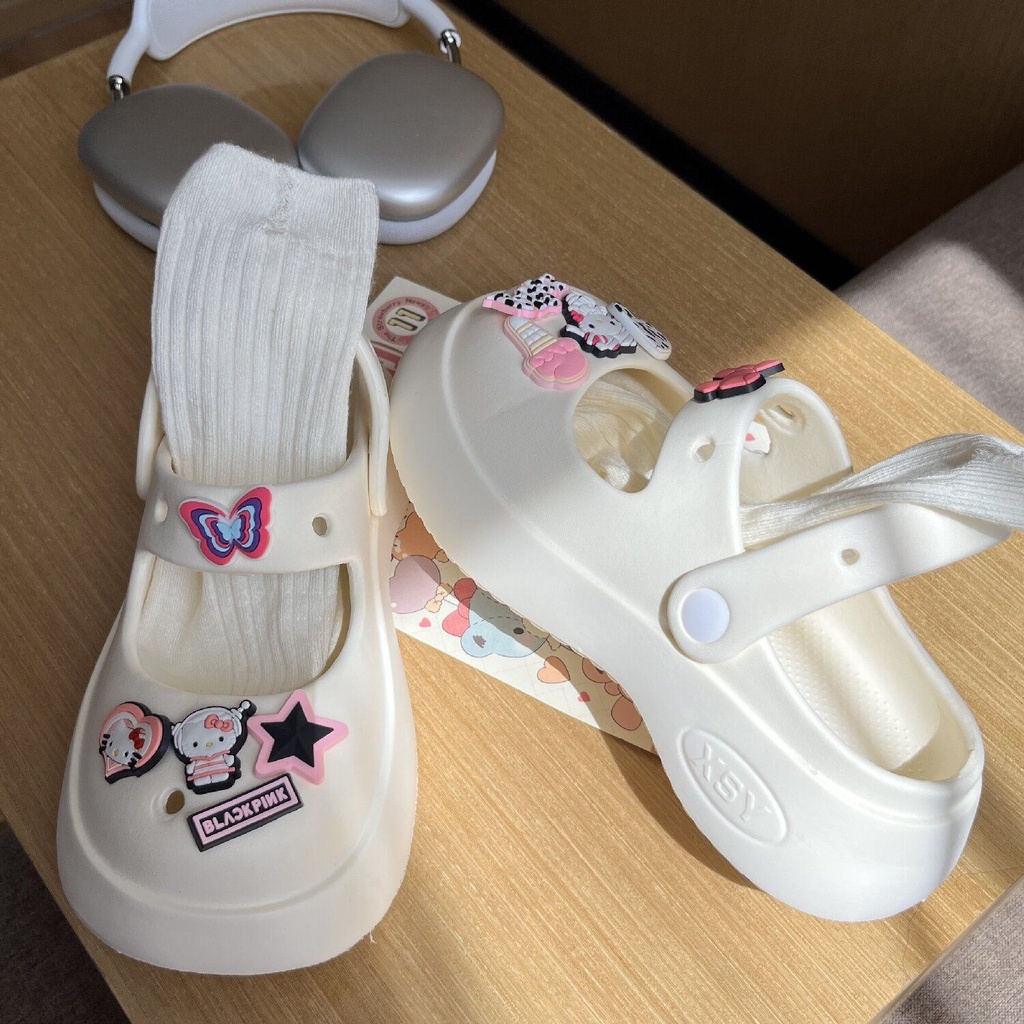 HHH Dép xỏ ngón Cross dép kiểu nữ đi chơi dép bánh mì Thoải Mái Xinh Xắn  230701