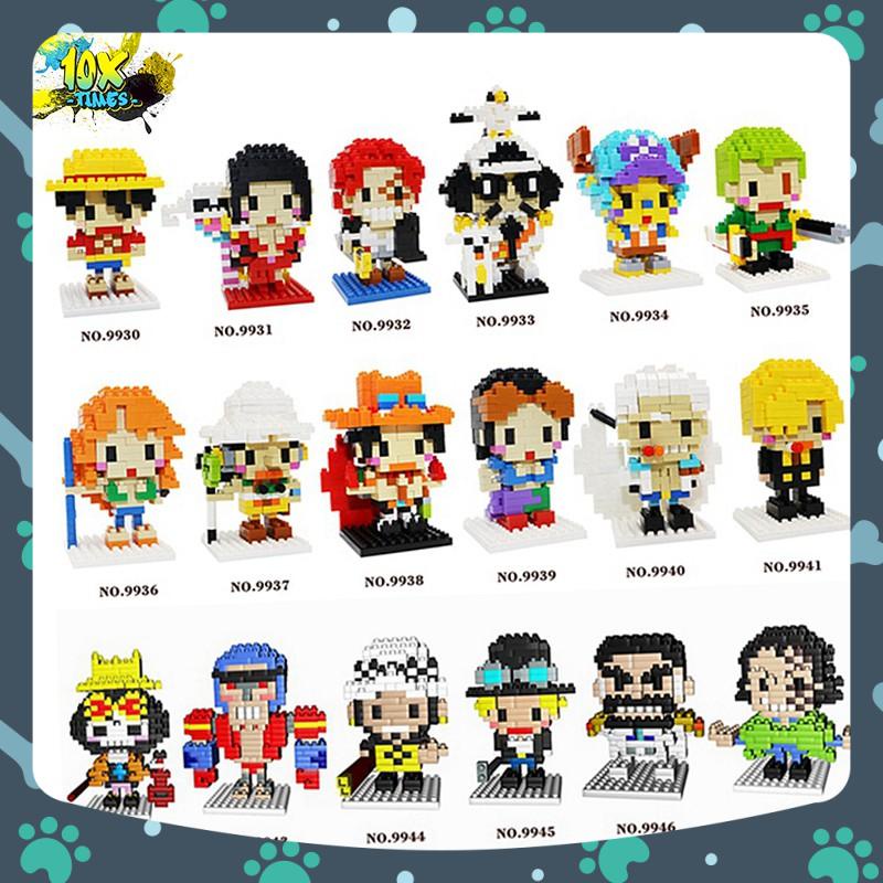 Lego One Piece Lego Characters Nami,Franky,Sabo,Shanks,Ace,Lego Set Koruit  KT1013 Unofficial Bricks 