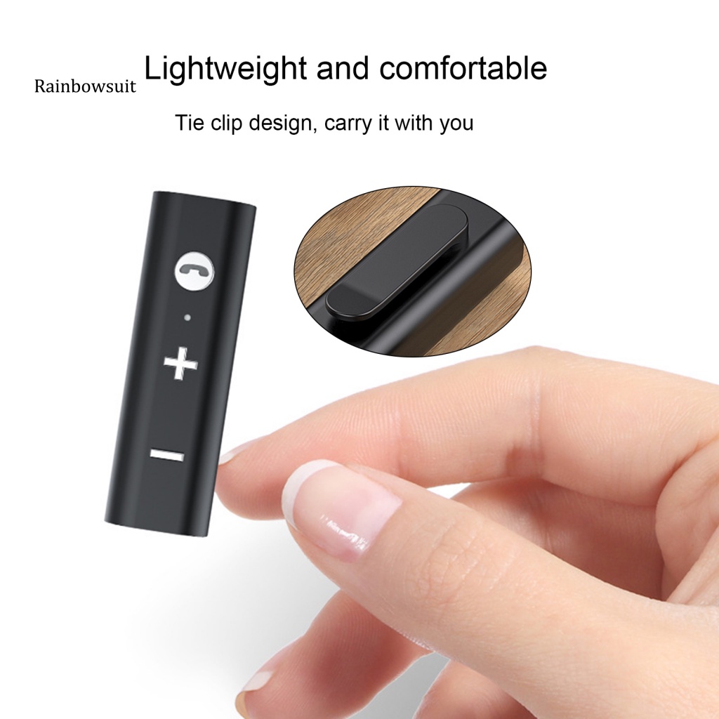 Thiết Bị Nhận Tín Hiệu Bluetooth 5.0 Không Dây Cho Tai Nghe 3.5mm