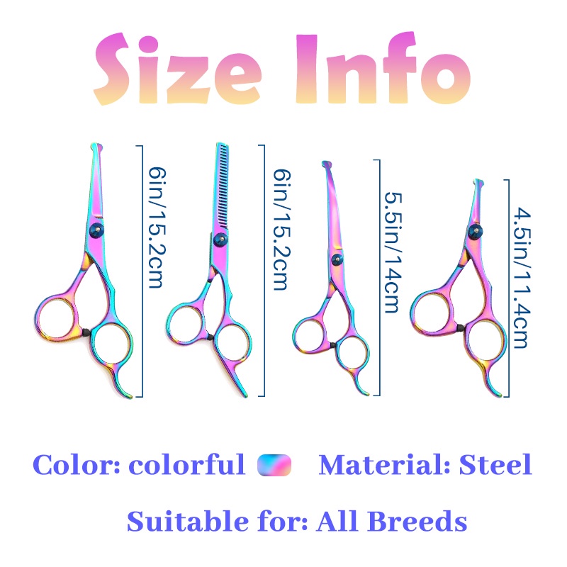 HamshMoc Lược Chải Lông 5 Trong 1 Bằng Thép Không Gỉ Chuyên Nghiệp An Toàn Cho Thú Cưng