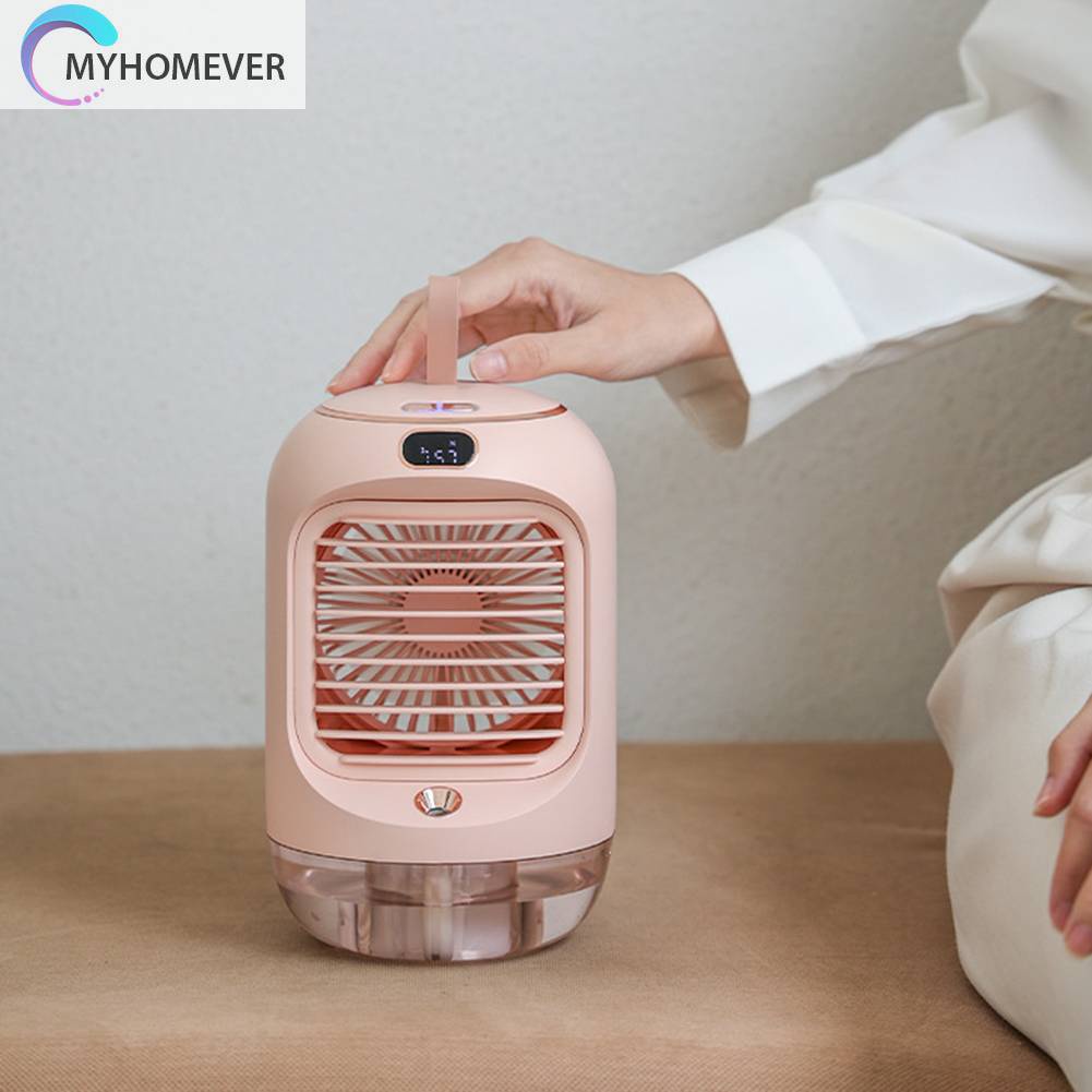 Quạt Điện Làm Mát 3600mah Không Ồn Nhỏ Gọn Tiện Dụng Cho Gia Đình