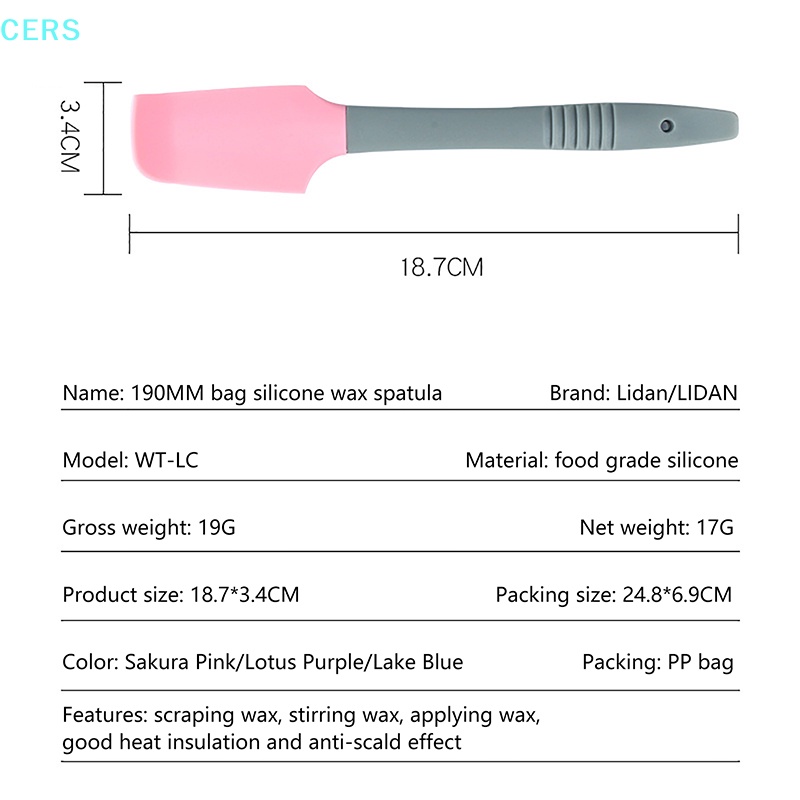 Que Silicone Không Dính Dùng Tẩy Lông Mũi / Lông Mày Có Thể Tái Sử Dụng RS