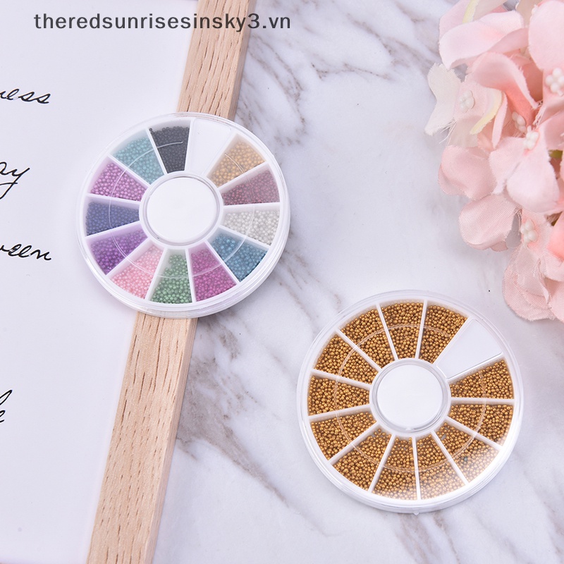 Hạt Cườm 3D Trang Trí Móng Tay Nghệ Thuật Thời Trang DIY