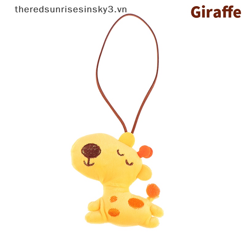 Nhãn Dán Trang Trí Túi Xách / Móc Khóa Hình Động Vật Hoạt Hình Dễ Thương Chống Thất Lạc