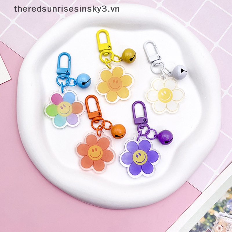 # # Móc Khóa Xe Hơi / Ba Lô / Mặt Cười / Bông Hoa Nhiều Màu Sắc Thời Trang