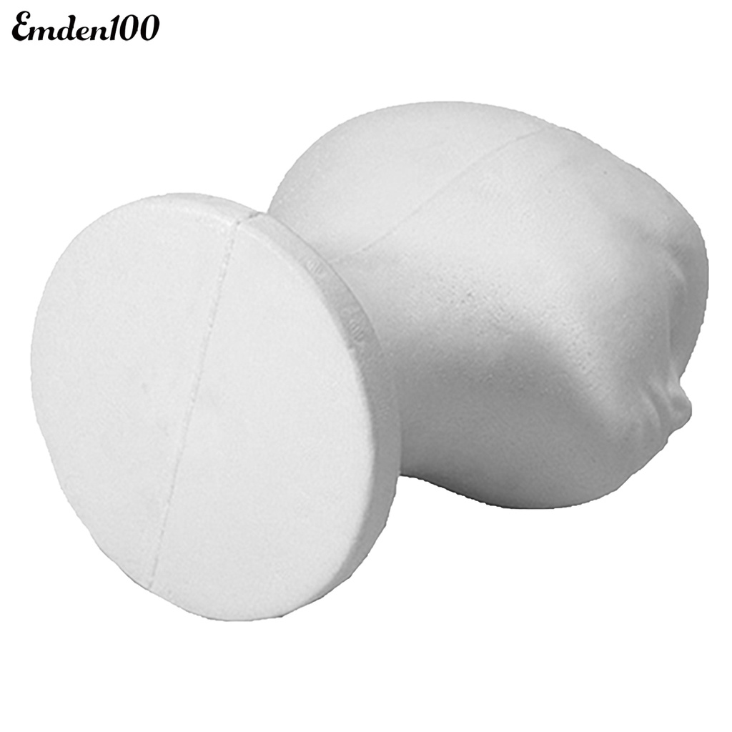 [EMDEN] Giá Đỡ Tóc Giả Bằng Xốp Bền Nhẹ Chắc Chắc Chắn Đầu Đực