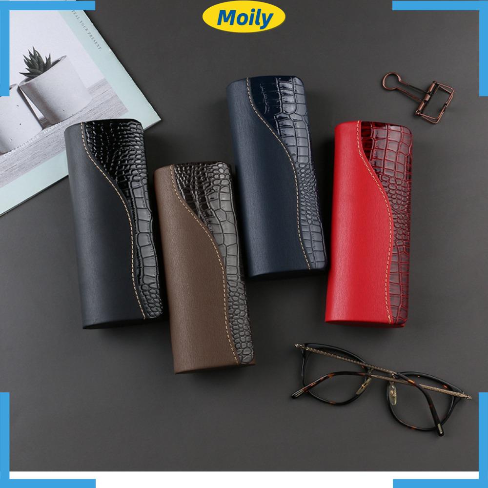 MOILYVN Hộp Đựng Kính Chất Liệu Da Siêu Nhẹ