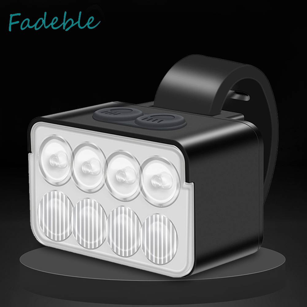 Đèn Pha 900LM LED TYPE-C 1000mAh IPX6 Chống Nước Có Thể Sạc Lại Cho Xe Đạp