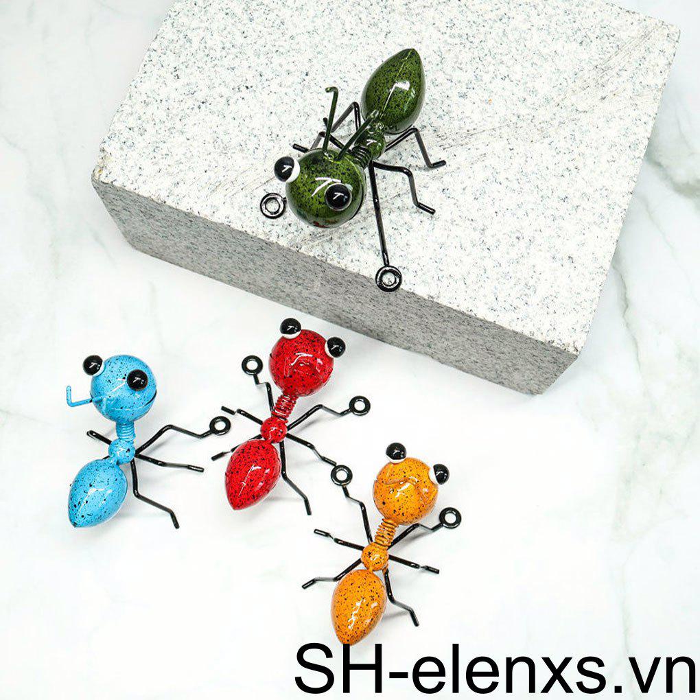 Bộ 4 Bức Tượng Động Vật Bằng Sắt Và Kim Loại Trang Trí Sân Vườn