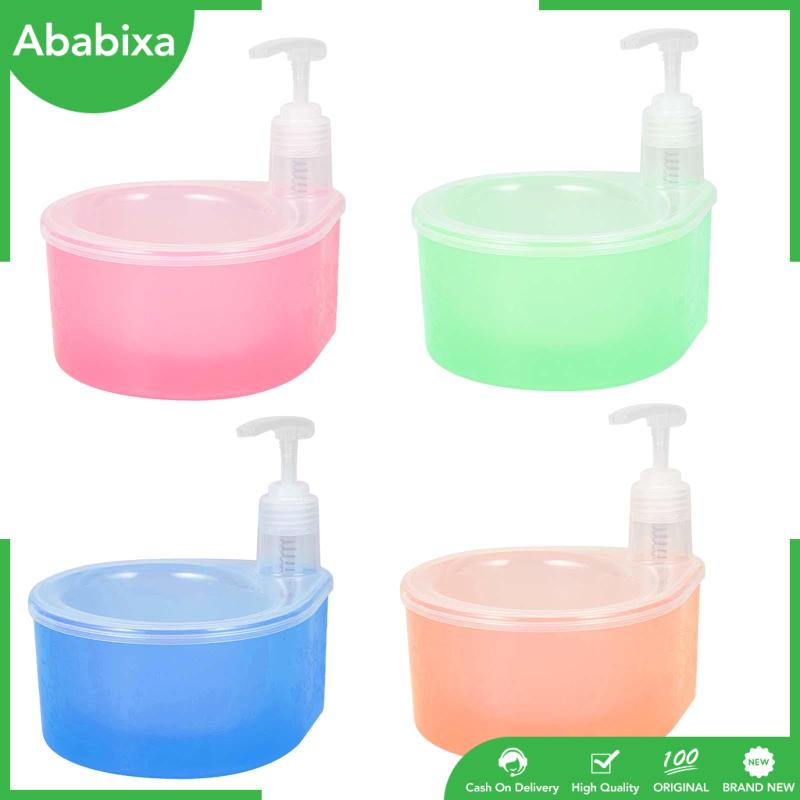 Bình Đựng Xà Phòng Dạng Lỏng 1000ml Kèm Giá Đỡ Xốp 2 Trong 1 Tiện Dụng Cho Khách Sạn / Quầ