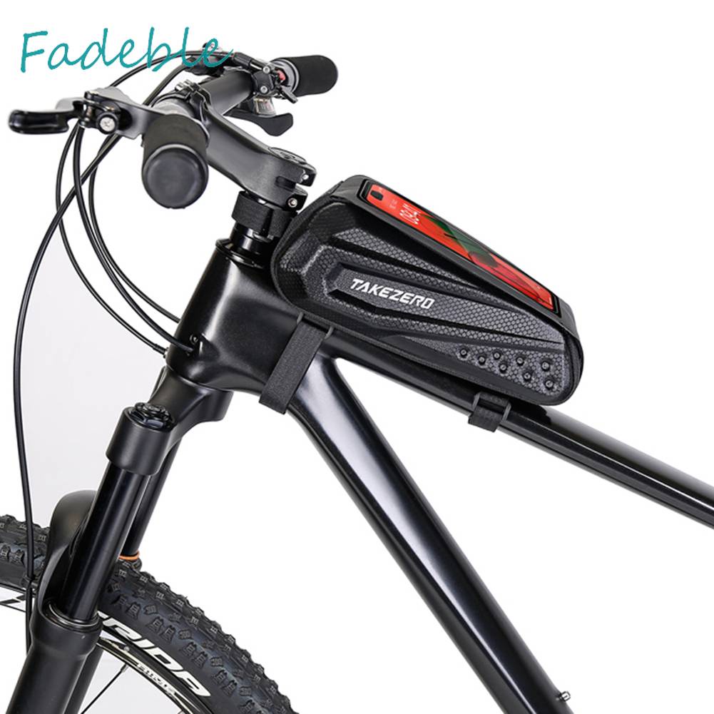 Túi Đựng Đồ Dùng 1L Thiết Kế Vỏ Nắp Lật Gắn Khung Xe Đạp Leo Núi Tiện Dụng