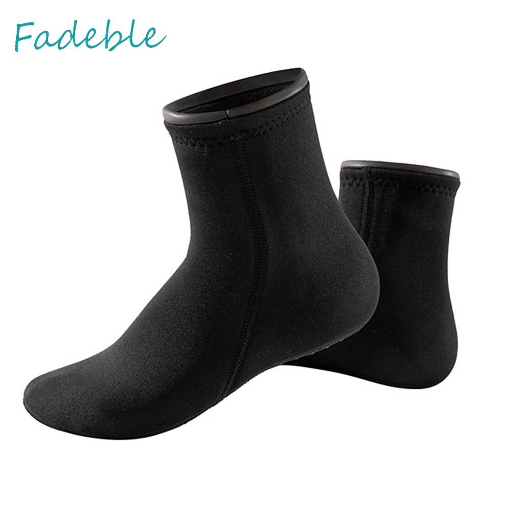 Vớ Đi Biển Bằng Neoprene Gọn Nhẹ Chống Trượt Giữ Ấm Mùa Đông Cho Nam Nữ