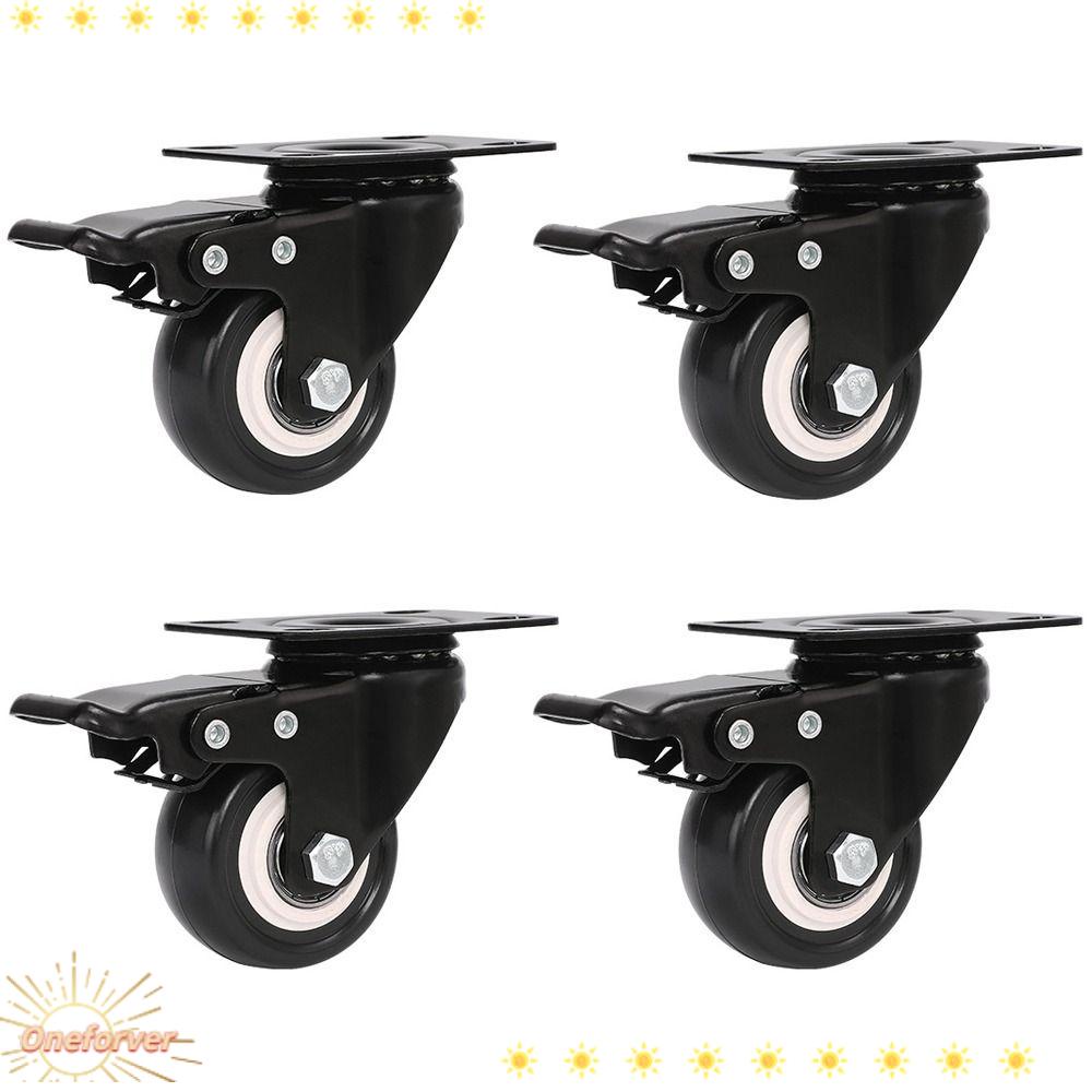 FOREVER Set 4 Bánh Xe 2 "Màu Đen Chuyên Dụng Cho Đồ Nội Thất