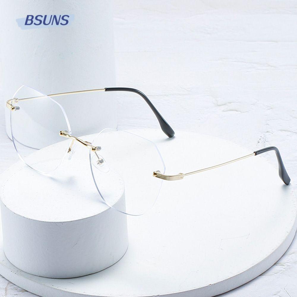 BSUNS Mắt Kính Không Gọng Chống Ánh Sáng Xanh Cho Cả Nam Và Nữ