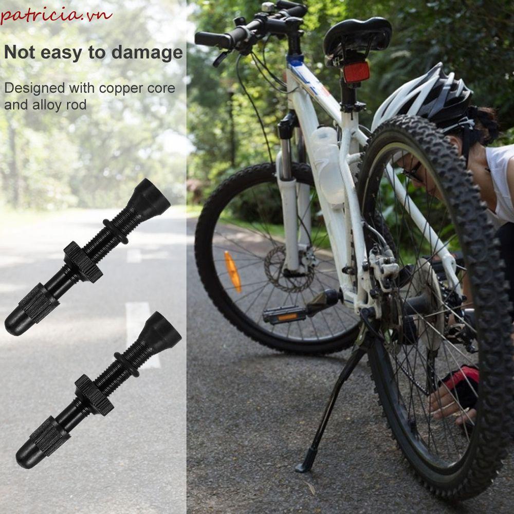 PATRICIA Nắp Van Xe Đạp Mở Rộng 48mm Bằng Hợp Kim Chất Lượng Cao