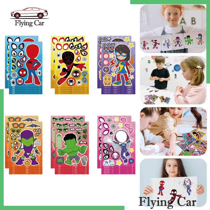 Sách Dán Hình Mặt Cười Nhiều Màu Sắc Dùng Làm Quà Tặng Cho Bé