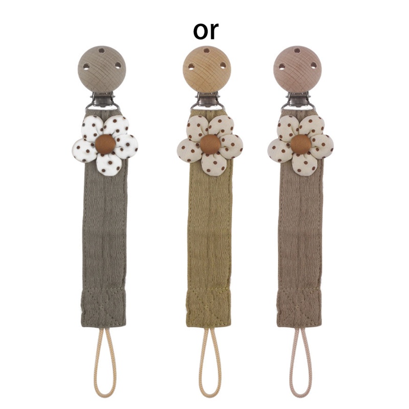 Dây Kẹp Giữ Núm Vú Giả Di Động Dễ Thương Cho Bé Trai / Gái