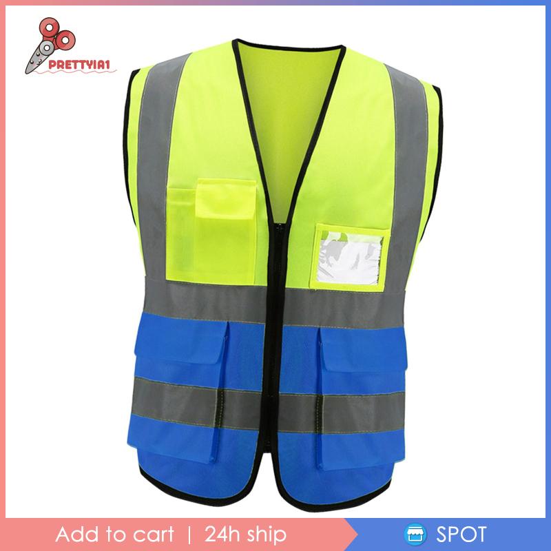 Áo Bảo Hộ Phản Quang Có Túi Giặt Được Thoải Mái Khi Xây Dựng / Trong Nhà / Ngoài Trời Cho Nam