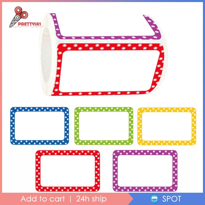 Bộ 300 Nhãn Dán Nhiều Màu Sắc Dùng Trang Trí Sổ Tay