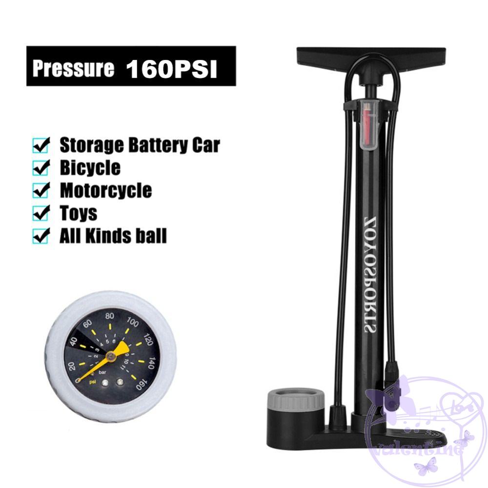 AVALENTINE Ống Bơm Hơi Mini Trọng Lượng Nhẹ Có Tay Cầm Tiện Dụng Cho Xe Đạp MTB