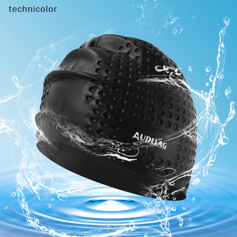 Mũ Bơi Cao Su Silicon Co Giãn Chống Thấm Nước Nhiều Màu Tùy Chọn
