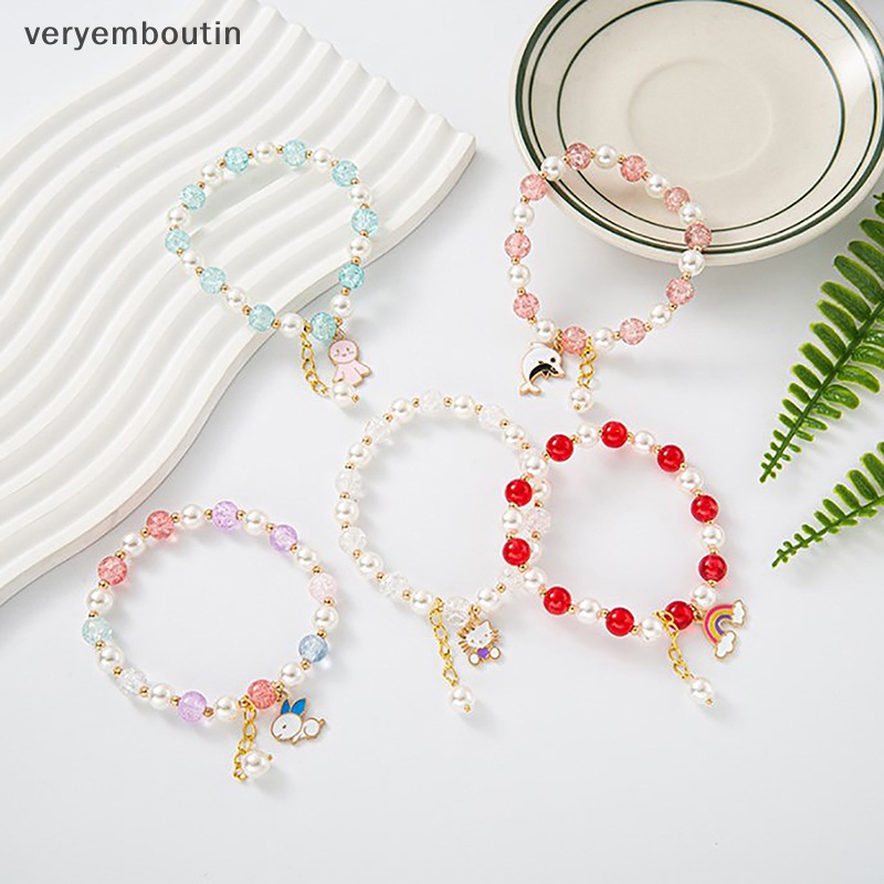 Dây Đeo Điện Thoại Xâu Hạt Pha Lê Màu Macaron Chống Thất Lạc Thời Trang 1 Cái