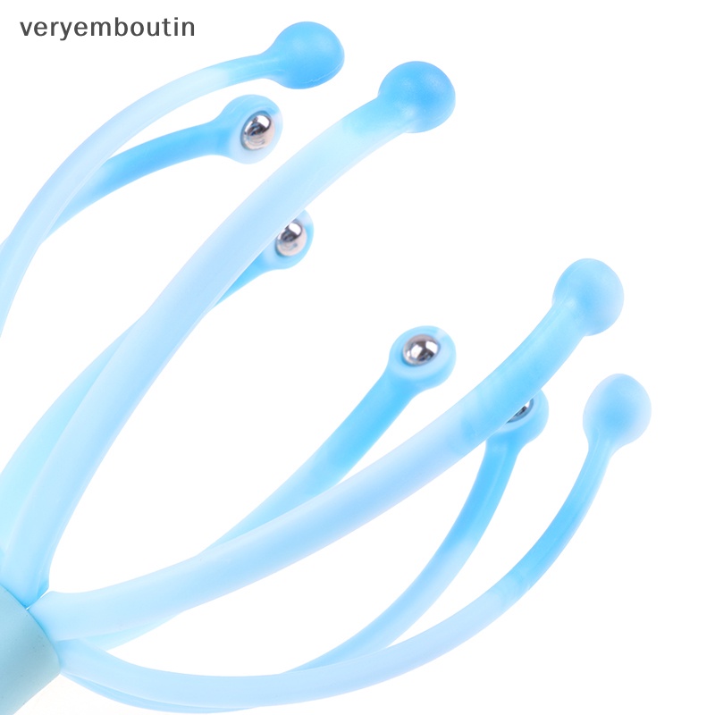 Dụng Cụ Mát Xa Đầu Hình Bạch Tuộc Giúp Giảm Căng Thẳng