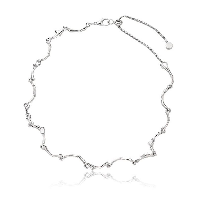 Ygt Vòng Cổ Đính Kim Cương Phong Cách Retro Hàn Quốc