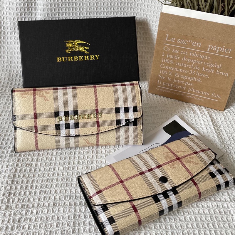 Ví Da Burberry7358 Sang Trọng Cho Nữ