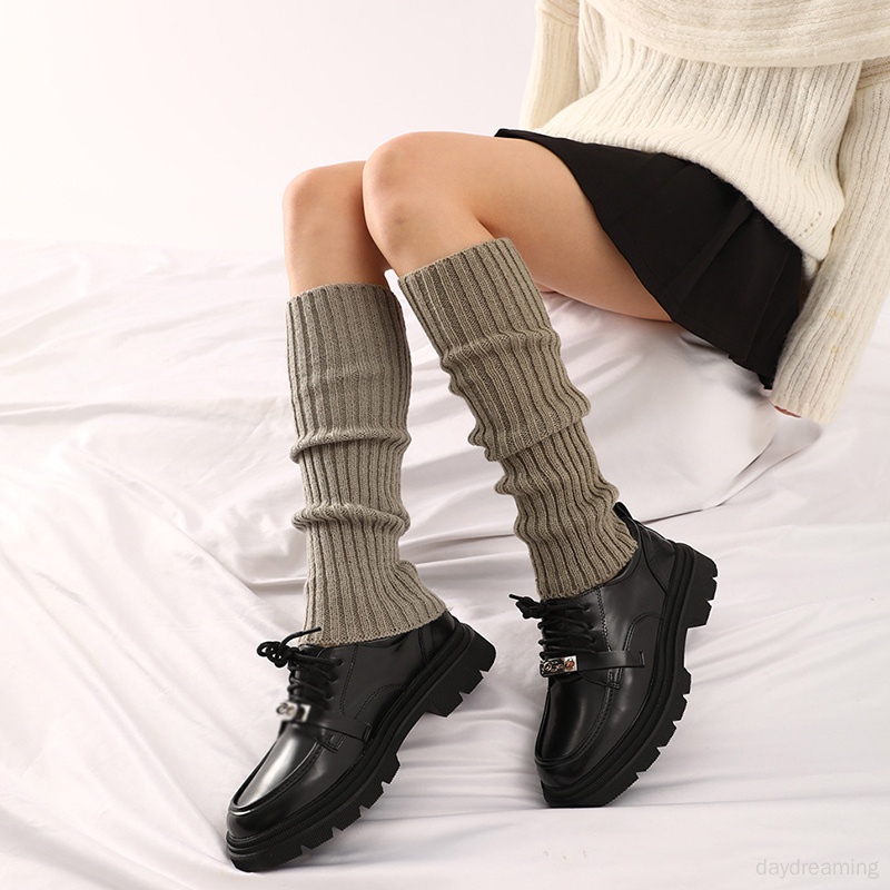 Vớ Dài Ngang Gối Màu Sắc Thời Trang Mùa Đông Dành Cho Nữ