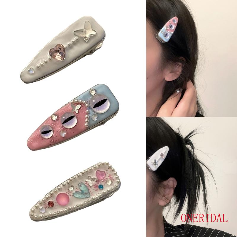 Kẹp Tóc Hình Ngôi Sao Đính Đá Dễ Thương Dành Cho Nữ