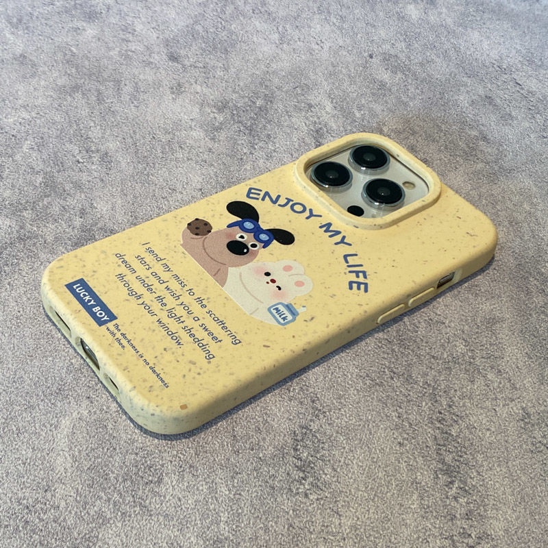 Ốp Điện Thoại Mềm Họa Tiết Chú Cún / Thỏ / Hành Tinh Dễ Thương Dành Cho Iphone 13 78 max 14 Pro 1112