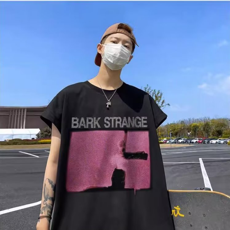 Áo Thun Thể Thao Sát Nách Cổ Tròn Form Rộng Chất Liệu Cotton Phong Cách Retro Mỹ 300g