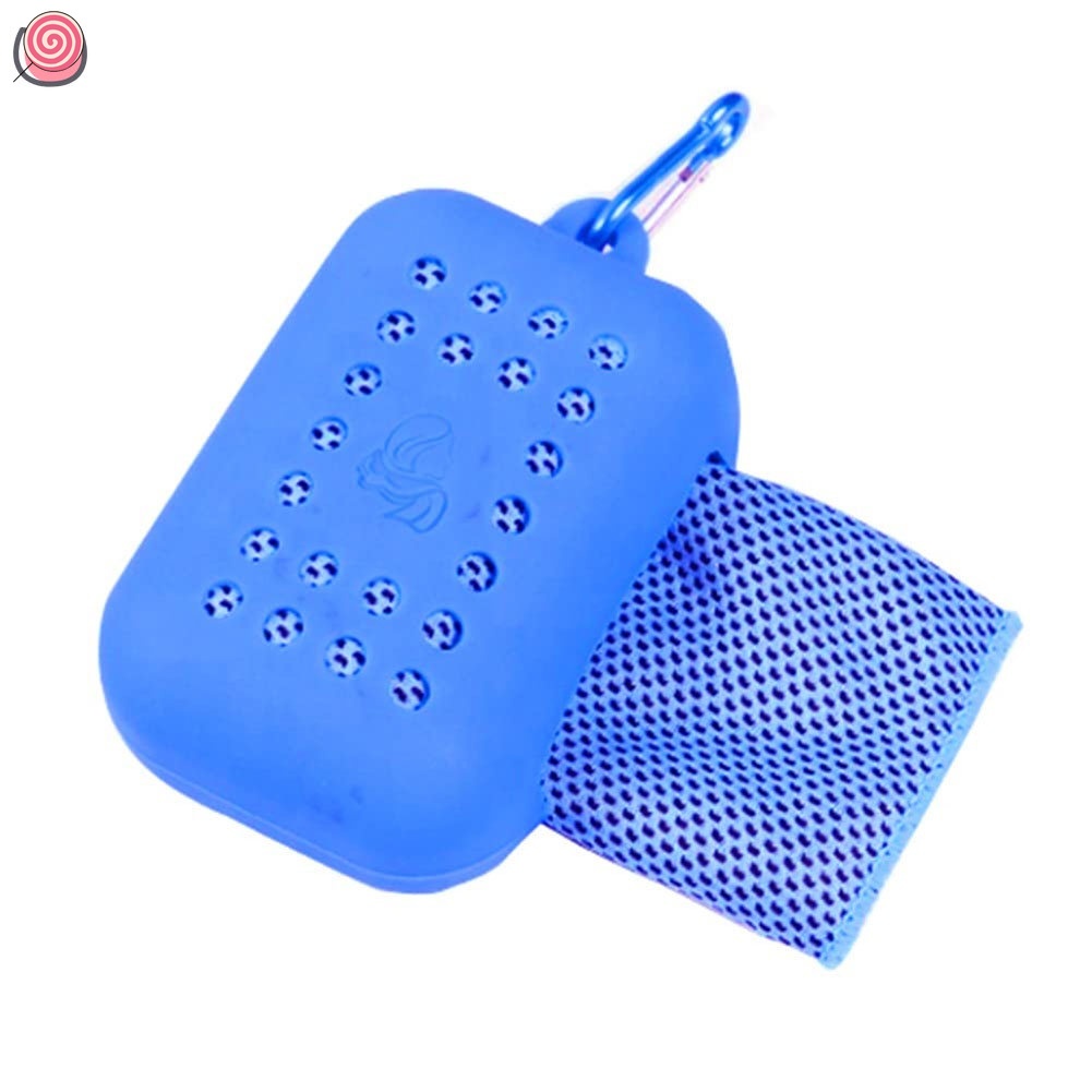 Khăn Thể Thao Bằng Silicone Chống Tia UV Với Vỏ Bảo Vệ Cách Nhiệt Nhanh Khô Tiện Dụng