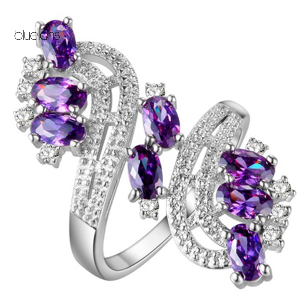 Nhẫn Đính Đá Zirconia Thời Trang Cho Nữ