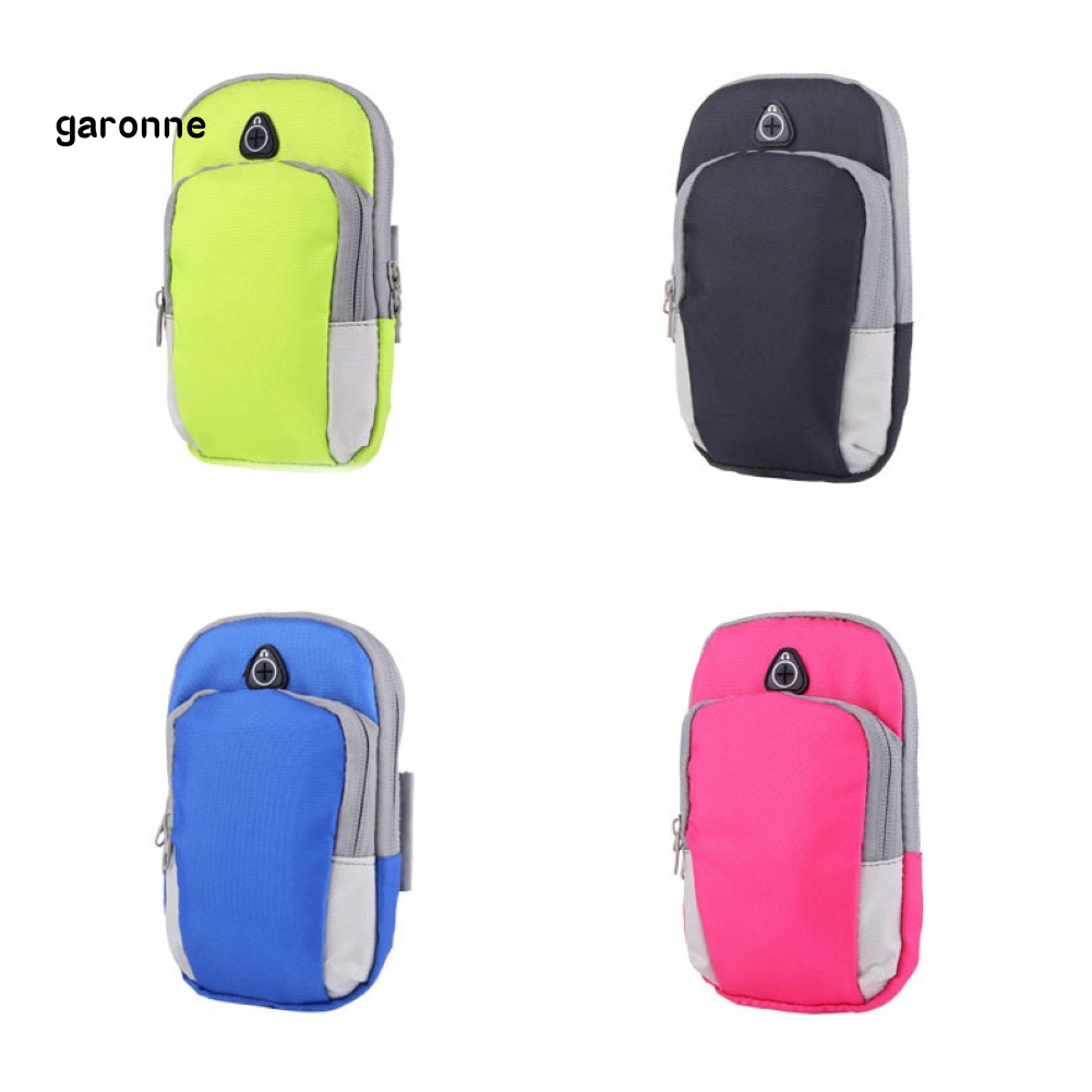 Túi Đựng Điện Thoại 4-6inch Đeo Cánh Tay Có Khóa Kéo Cho Tập Thể Thao Ngoài Trời