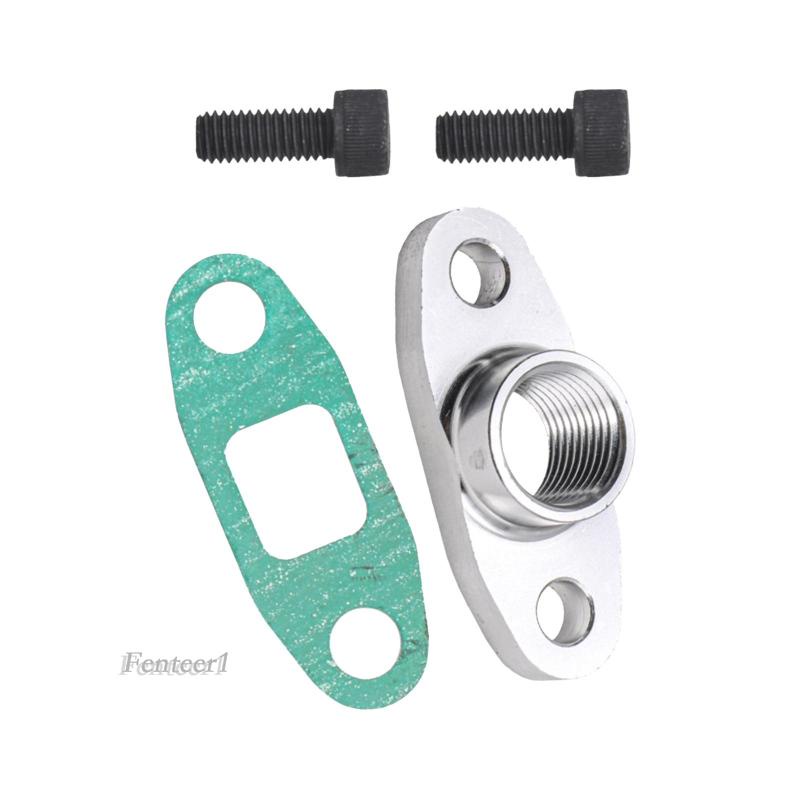 Bộ Vòng Đệm Cống Thoát Dầu 1 / 2 &quot;NPT Bằng Hợp Kim Nhôm Kèm Đai Ốc Cho T4 GT47