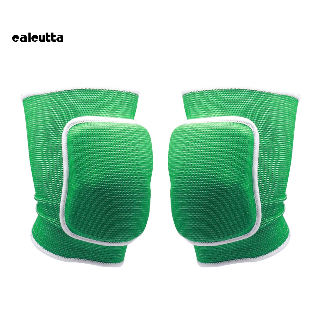 Bộ 2 Miếng Đệm Đầu Gối Vải Dệt Co Giãn Tinh Tế Không Biến Dạng Dành Cho Bóng Đá