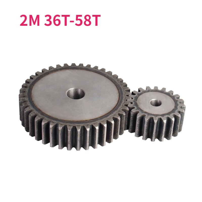 1 Bánh Răng Tăng Chiều Cao 20mm 36T-58T SC45 # 2M Bằng Thép Carbon