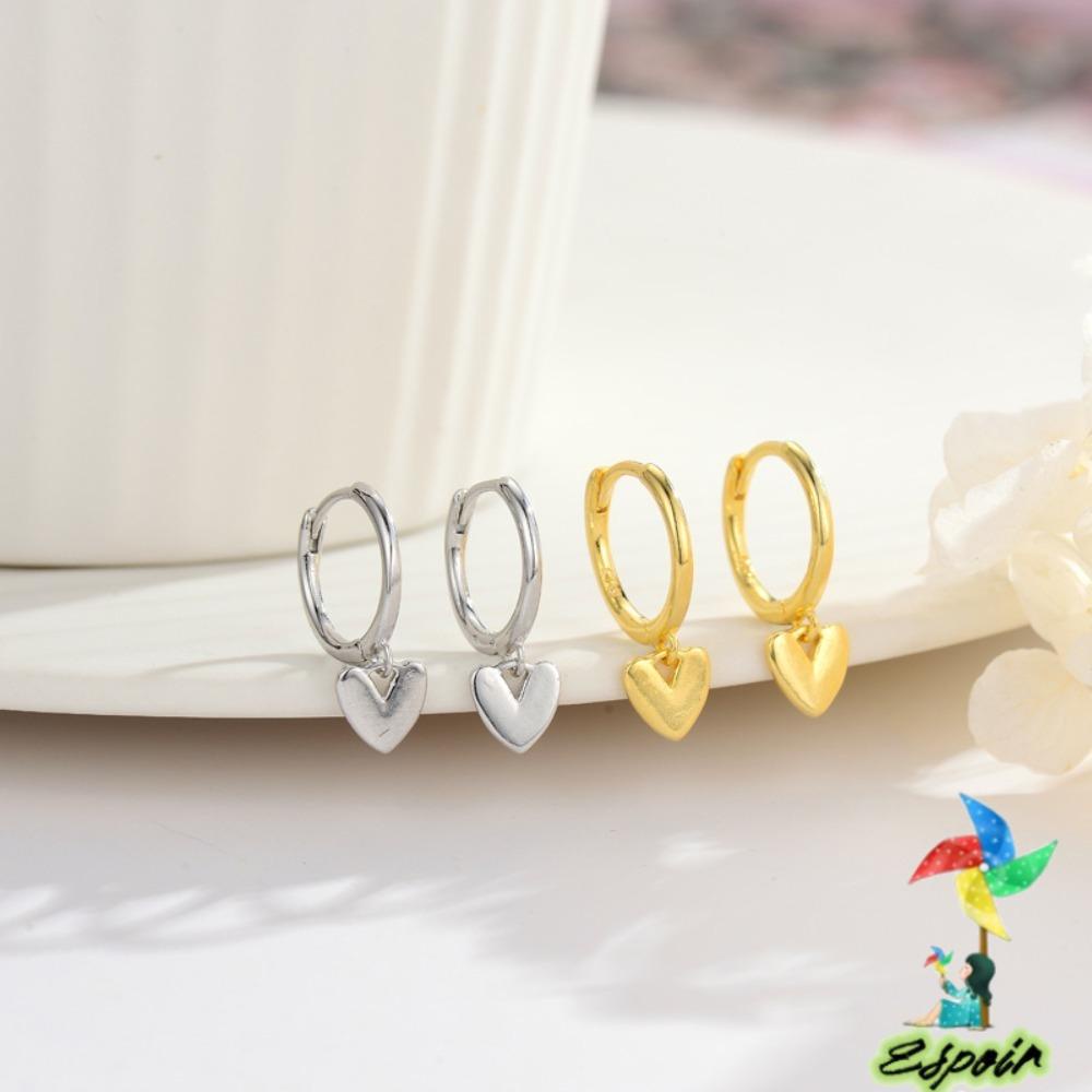 ESPO Set 5 Đôi Bông Tai Hình Trái Tim Thời Trang