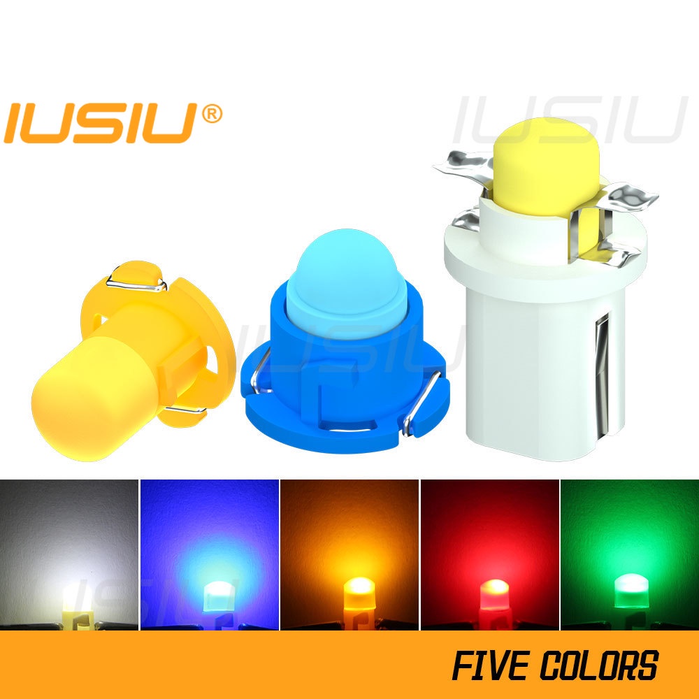 Đèn Led Cảnh Báo Nội Thất Xe Hơi / Xe Máy T3 T4.2 T4.7 B8.3 B8.4 B8.5 Dạng Hạt Đậu Phộng / Neo Wedge